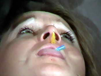 Needles in Nose